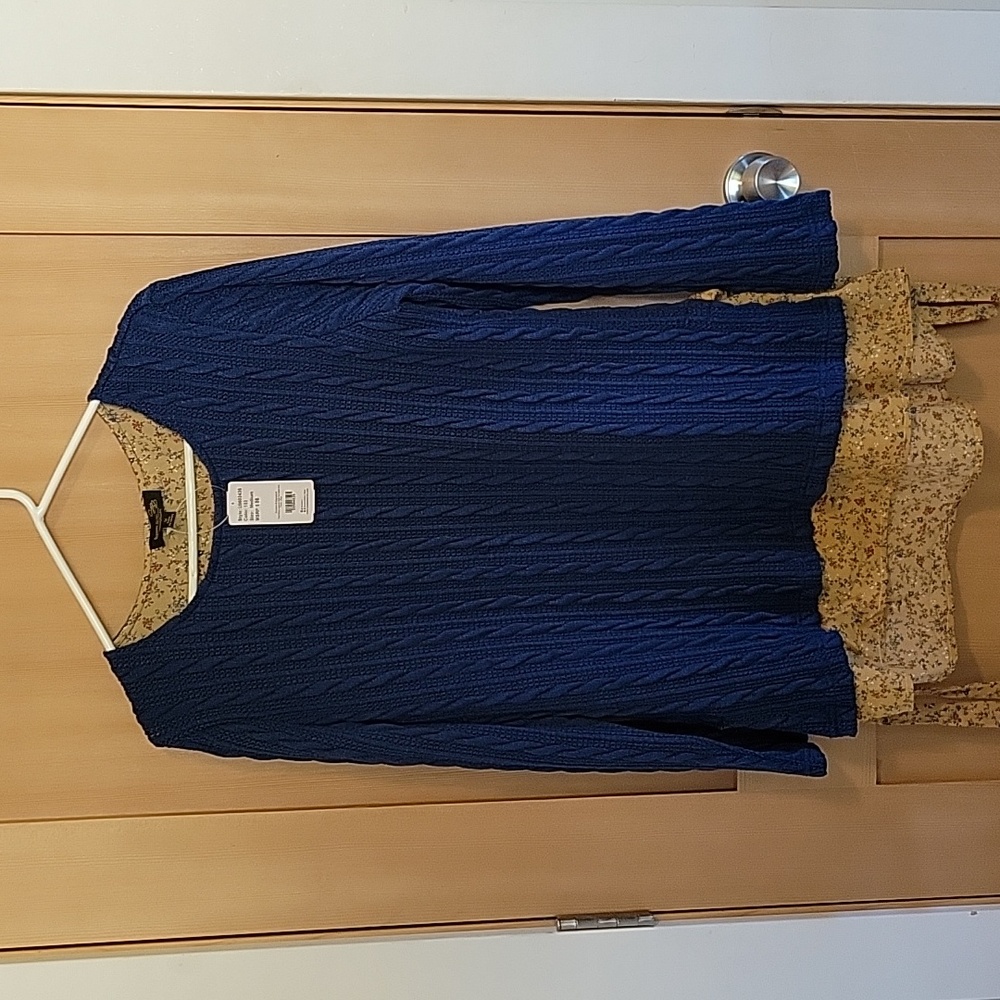Suzanne Betro long sleeve sweater tunic
